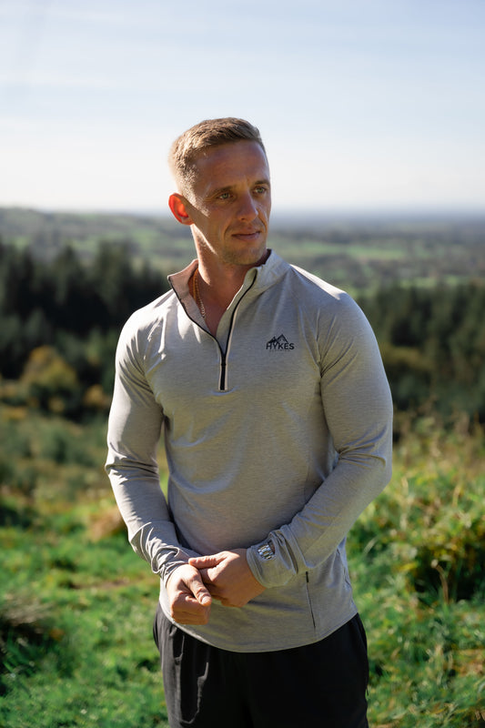 1/4 Mens Zip Track Top